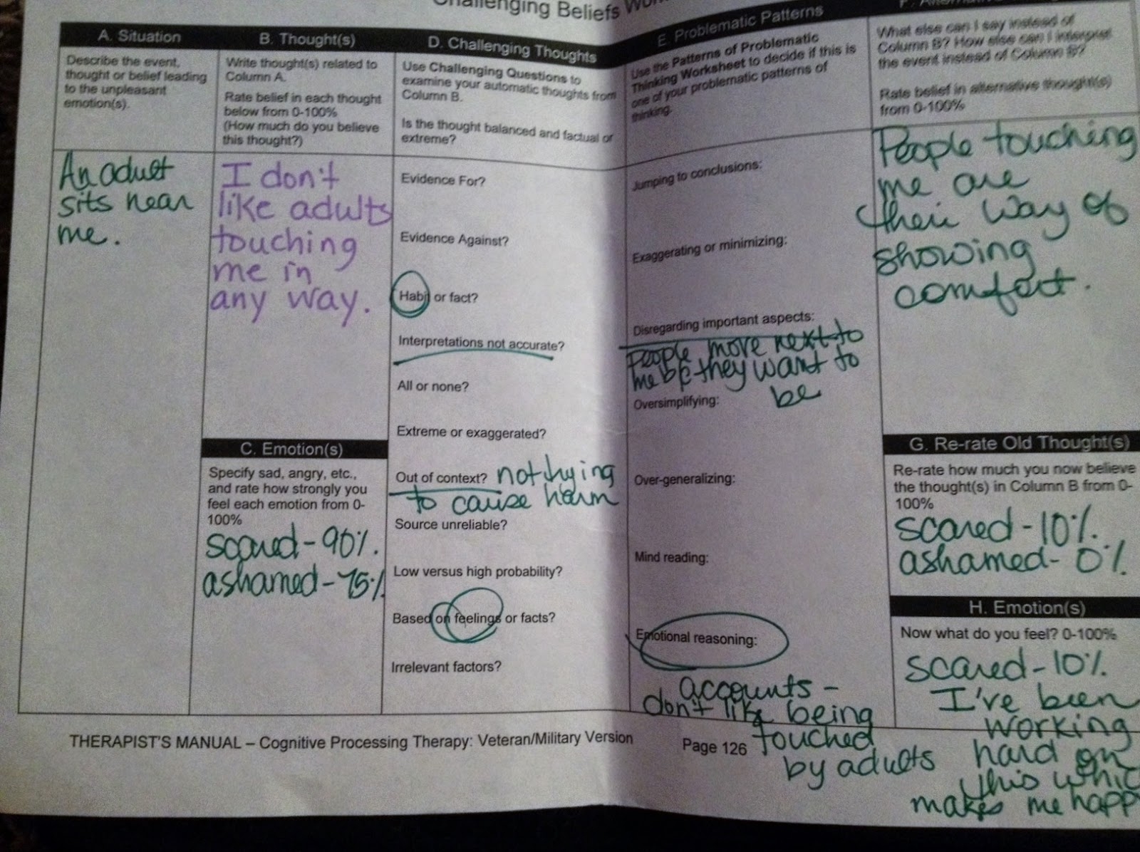 My Story Redeeming Rose 20 Session 7 New Challenging Beliefs 