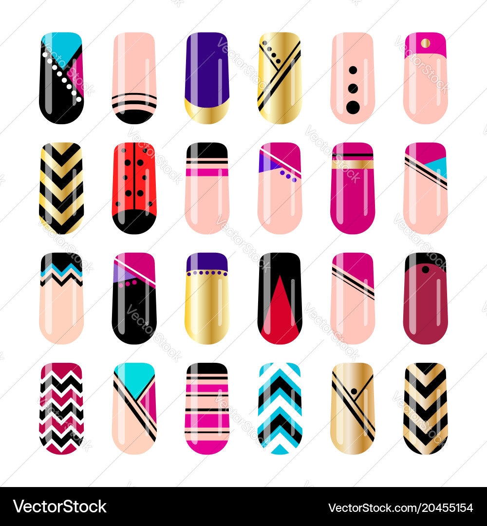 nail templates printable