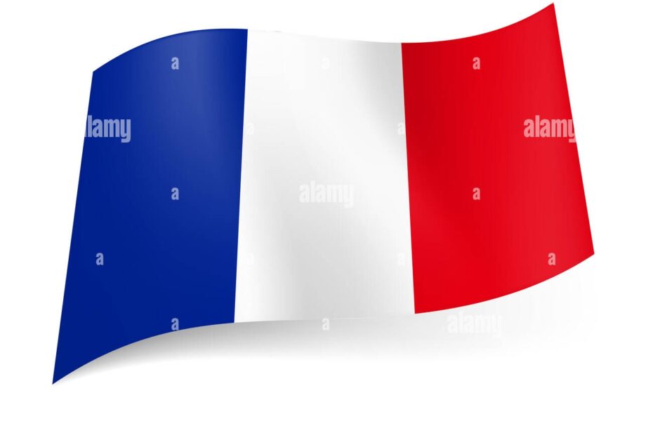 National Flag Of France Blue White And Red Vertical Stripes