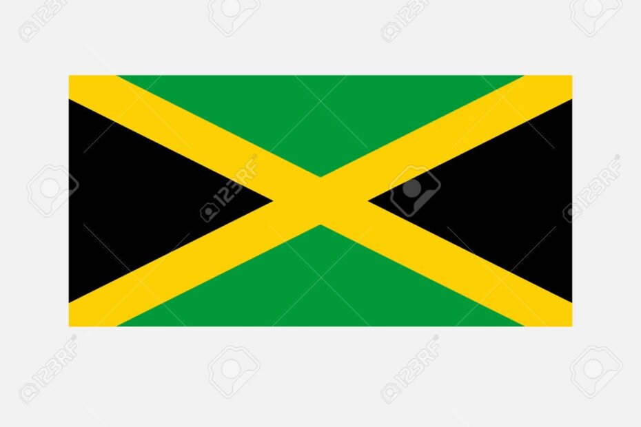 National Flag Of Jamaica Jamaican Country Flag Detailed Banner EPS Vector Illustration Cut File Royalty Free SVG Cliparts Vectors And Stock Illustration Image 168884885