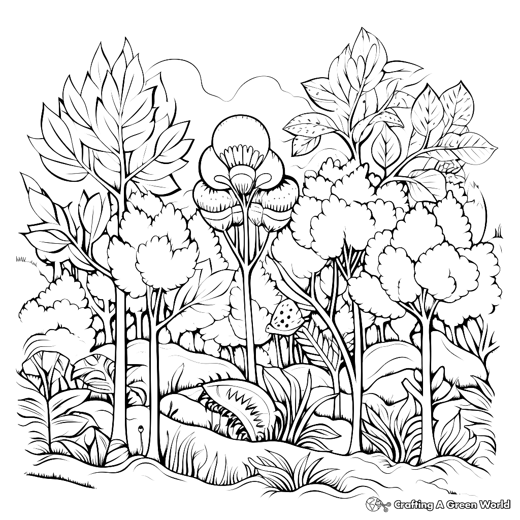 printable coloring pages of nature