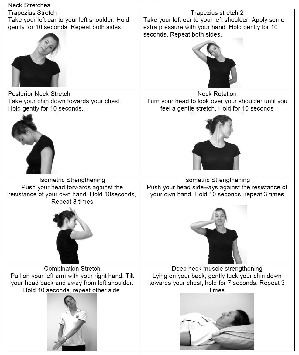 Neck Exercises 