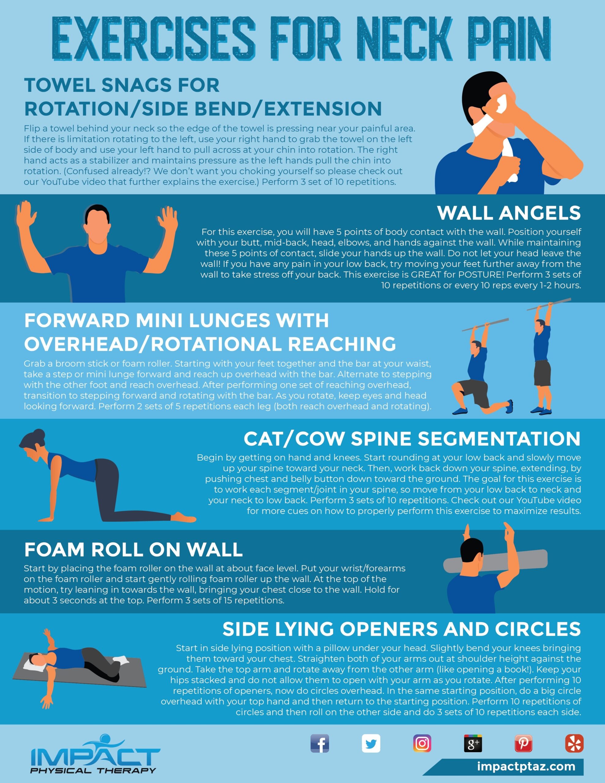 printable pt neck exercises