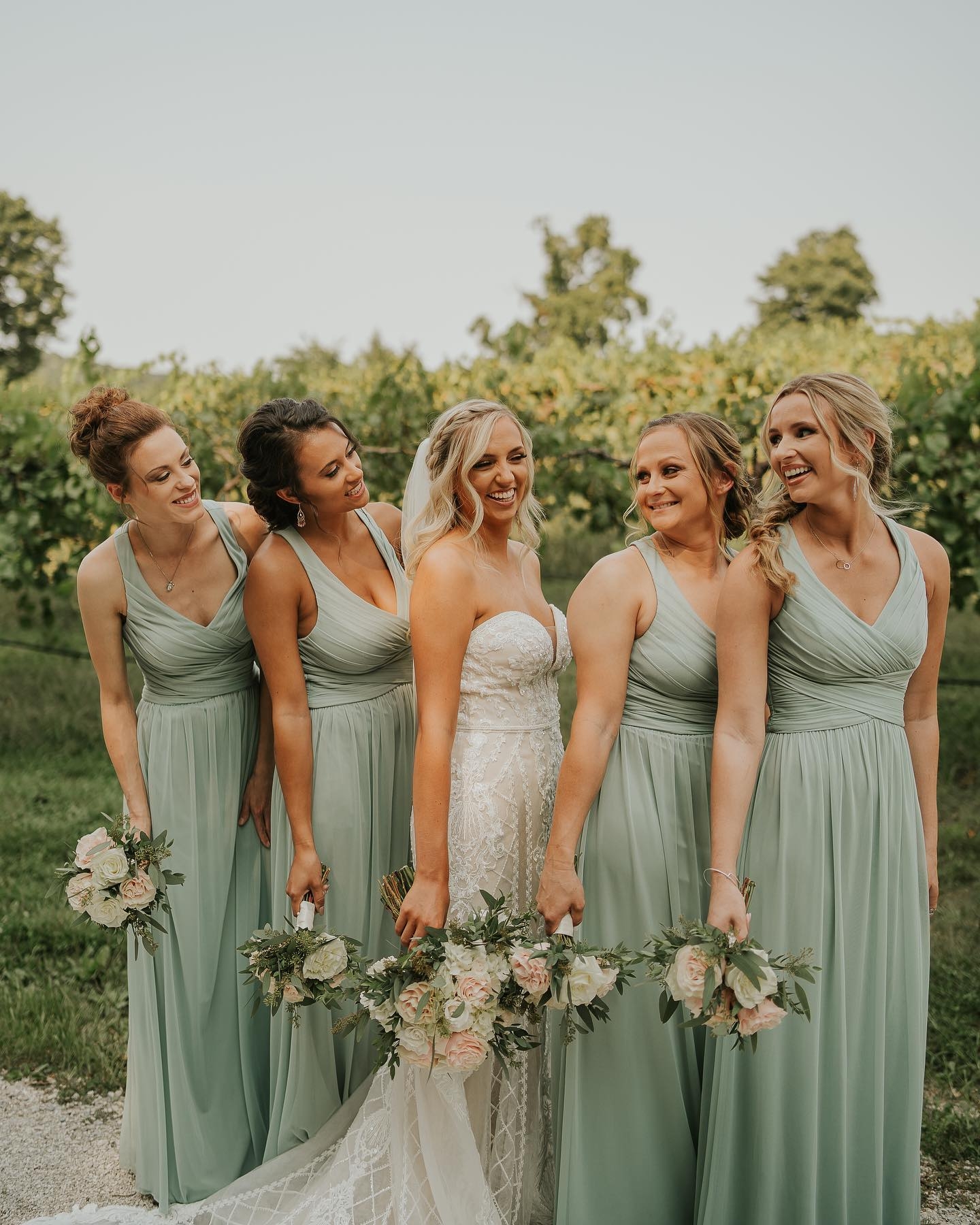 New Bridesmaid Color Eucalyptus David s Bridal Blog