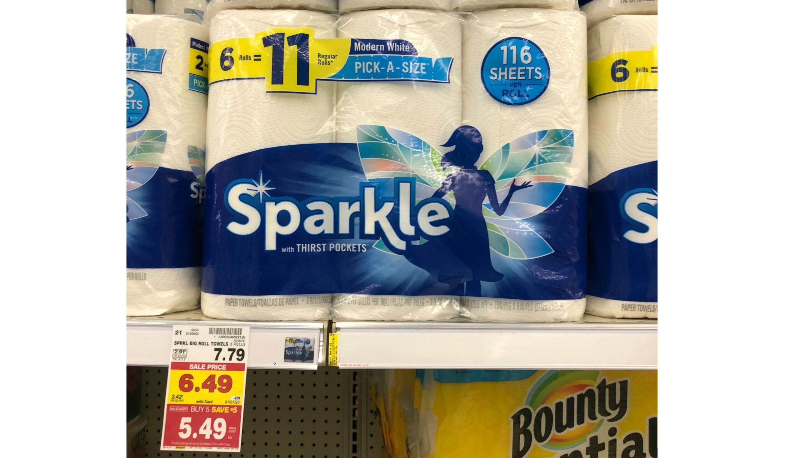 NEW Sparkle Coupon Paper Towels ONLY 4 49 With Kroger Mega Event Kroger Krazy