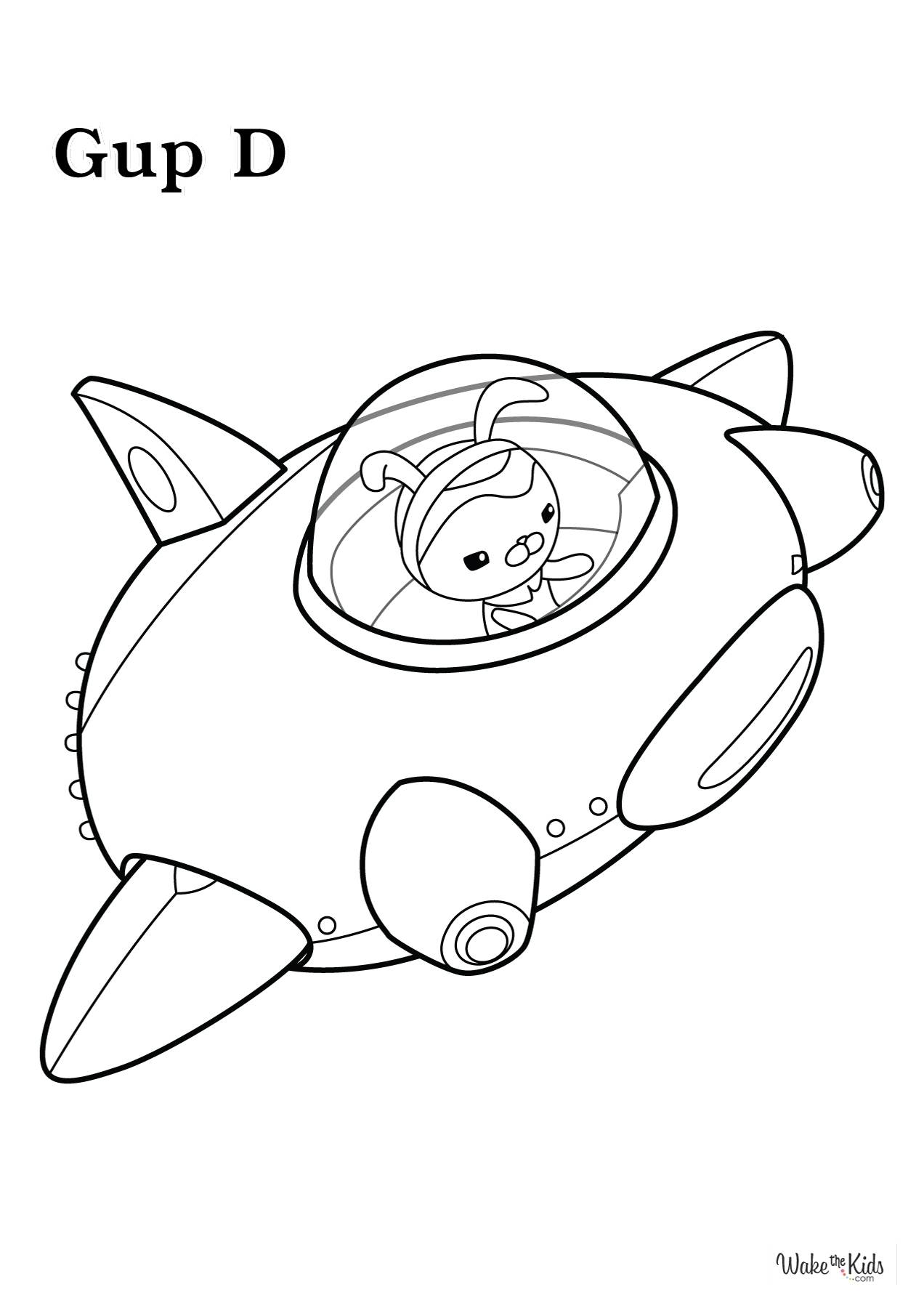 Octonauts Coloring Pages Free Printable PDFs WakeTheKids