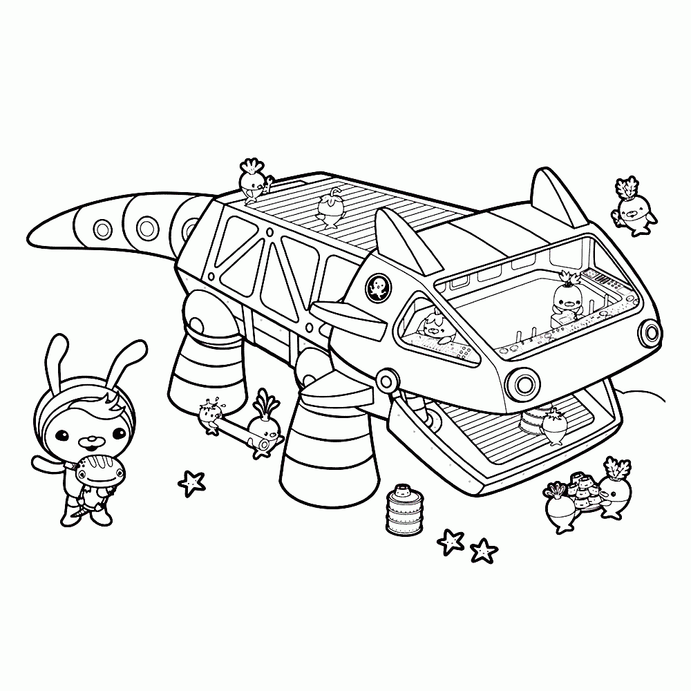 octonauts pictures to color