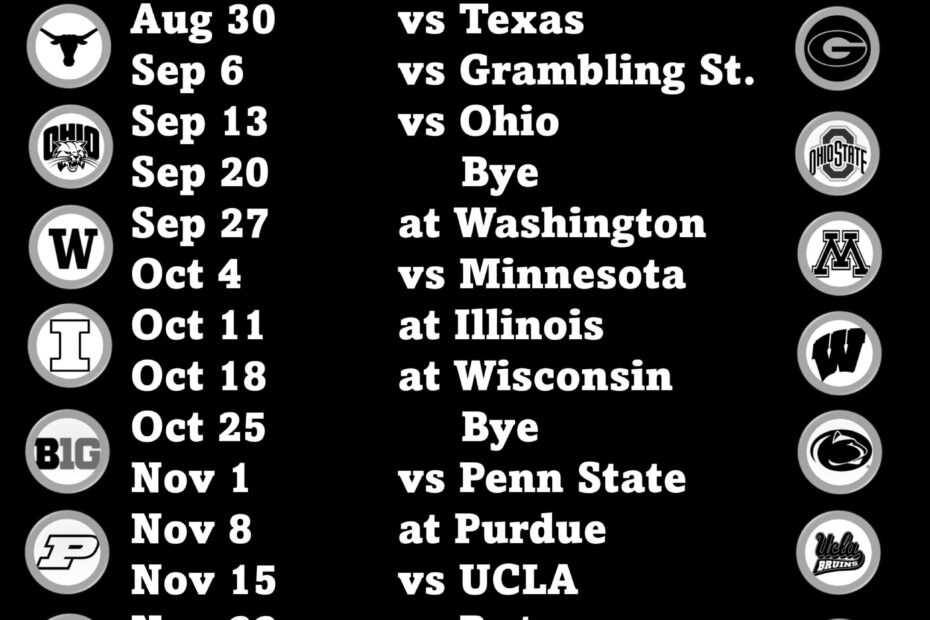 Ohio State 2025 Schedule The Ohio Podcast