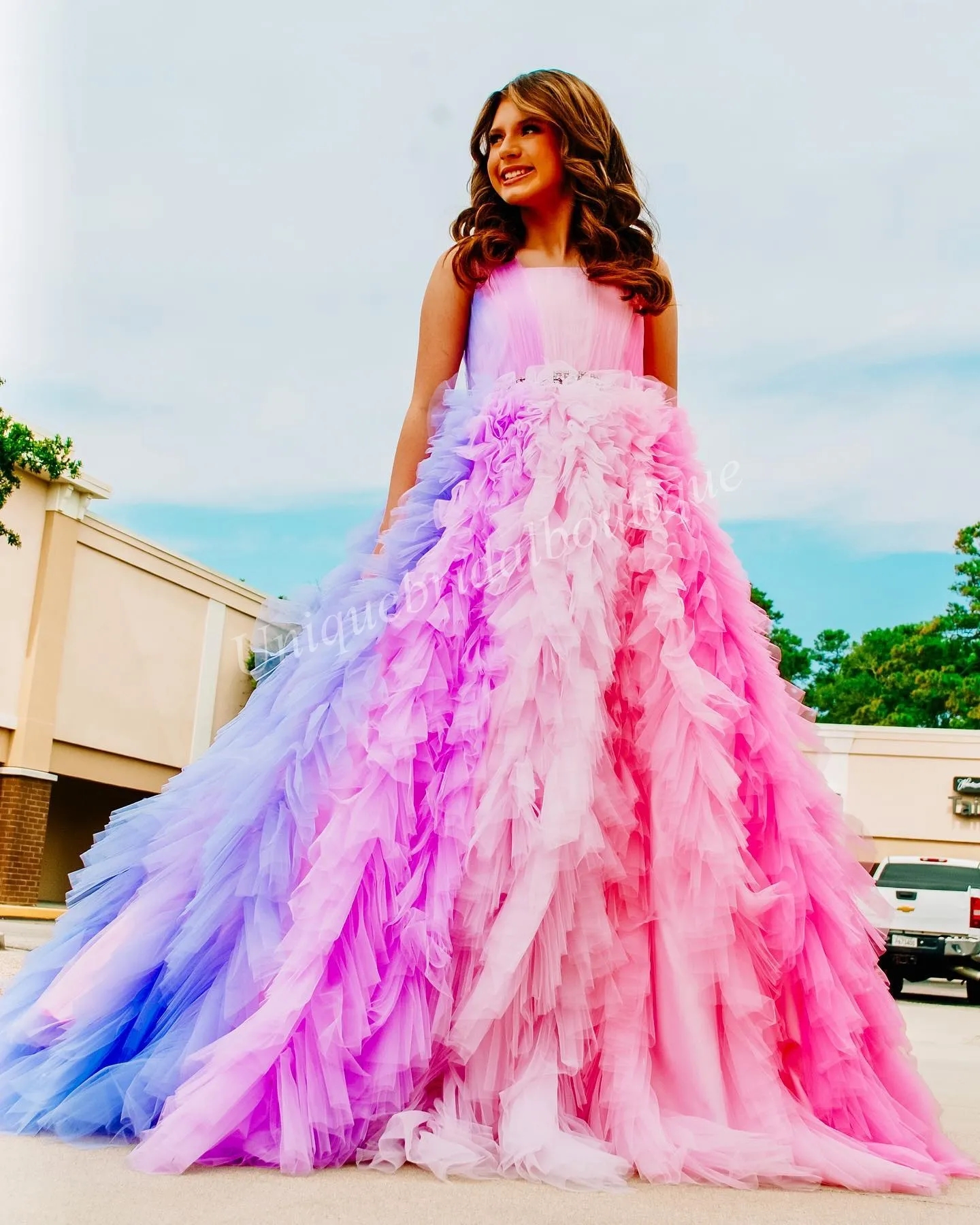 multi colored dress