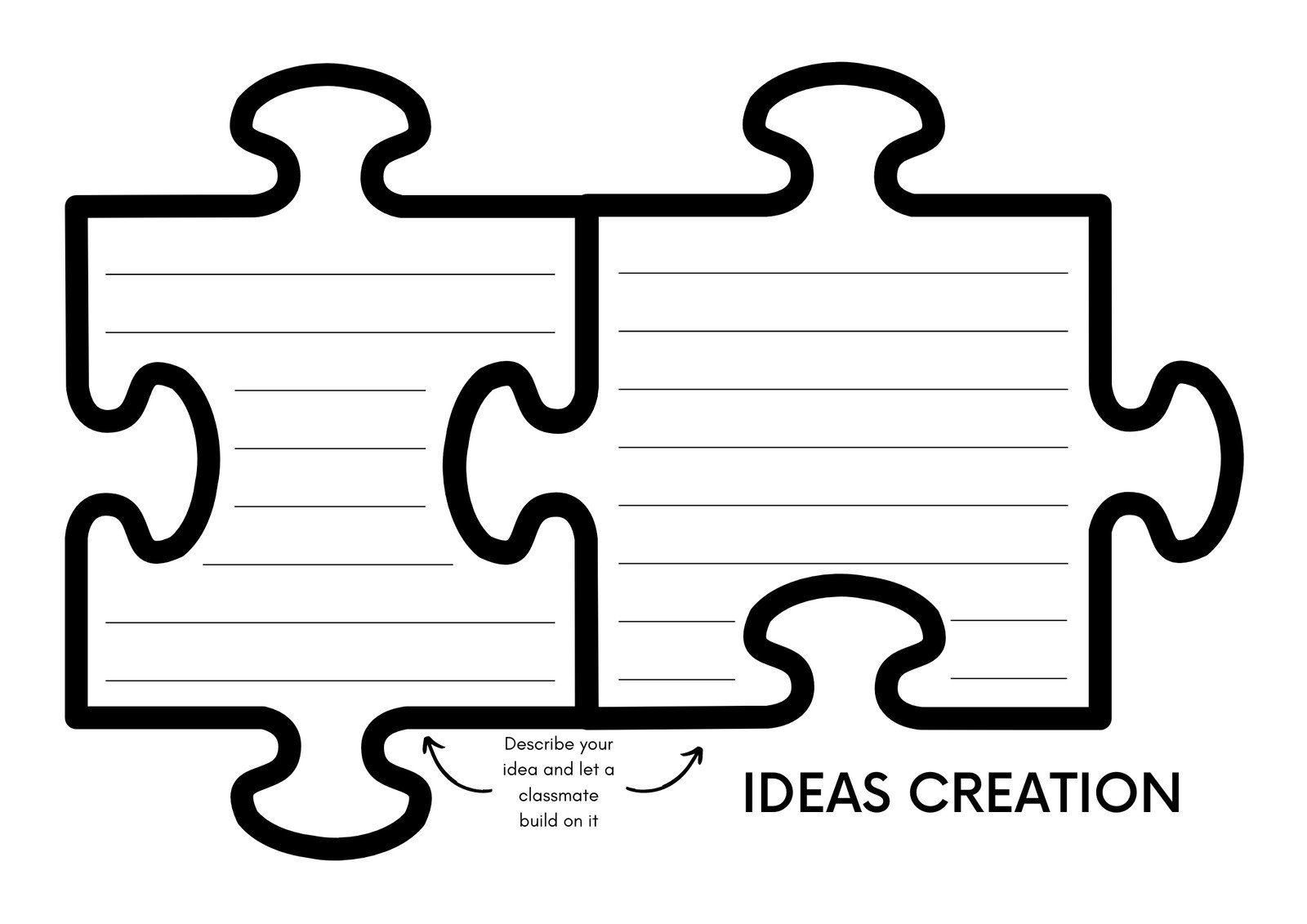 Page 2 Free Editable Puzzle Templates Canva Worksheets Library
