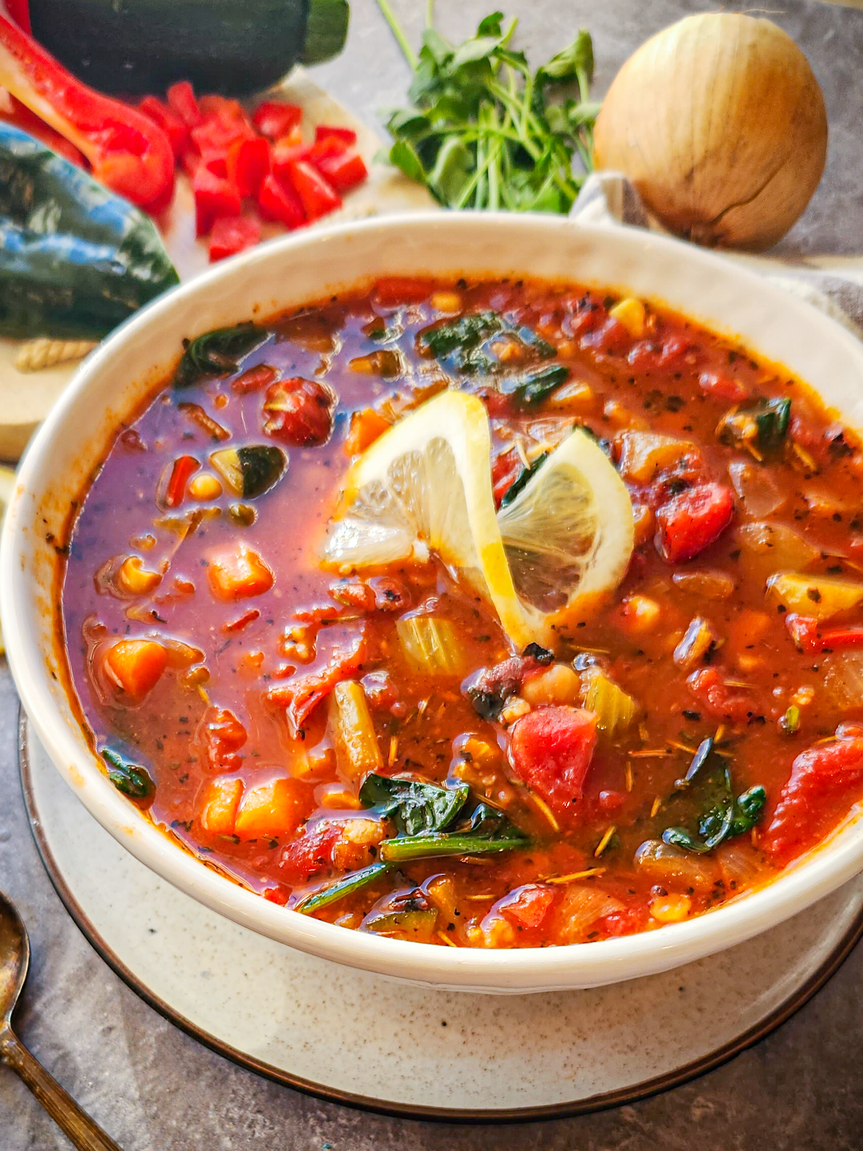 Panera Bread 10 Vegetable Soup Recipe copycat 