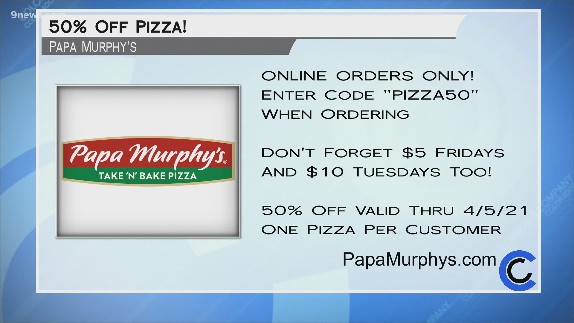 Papa Murphy s April 1 2021
