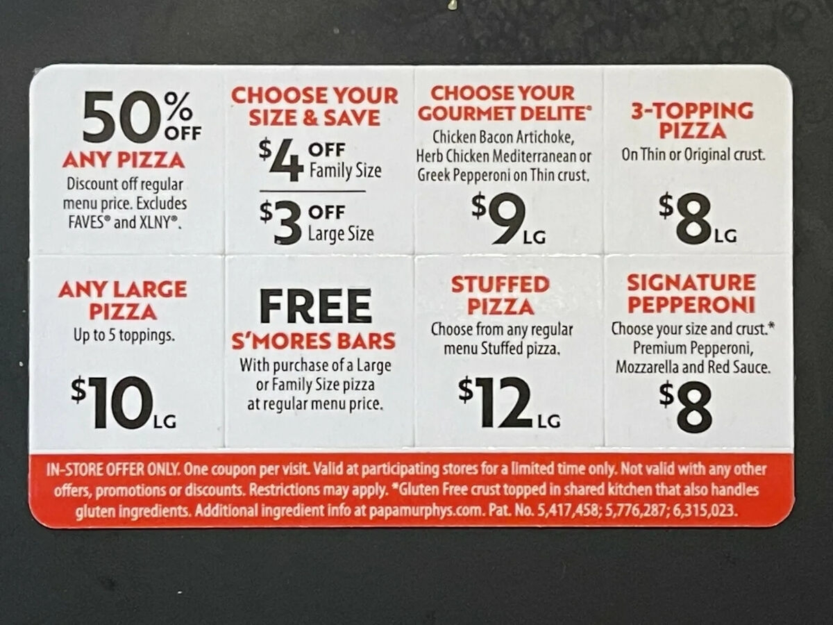 papa murphy's coupons printable