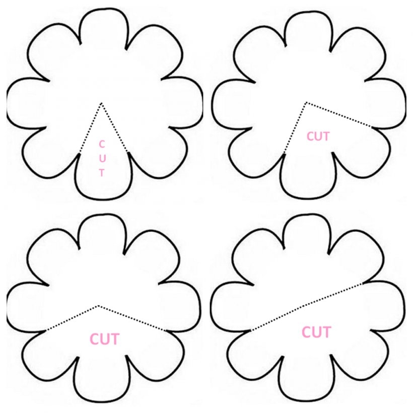 printable paper flower