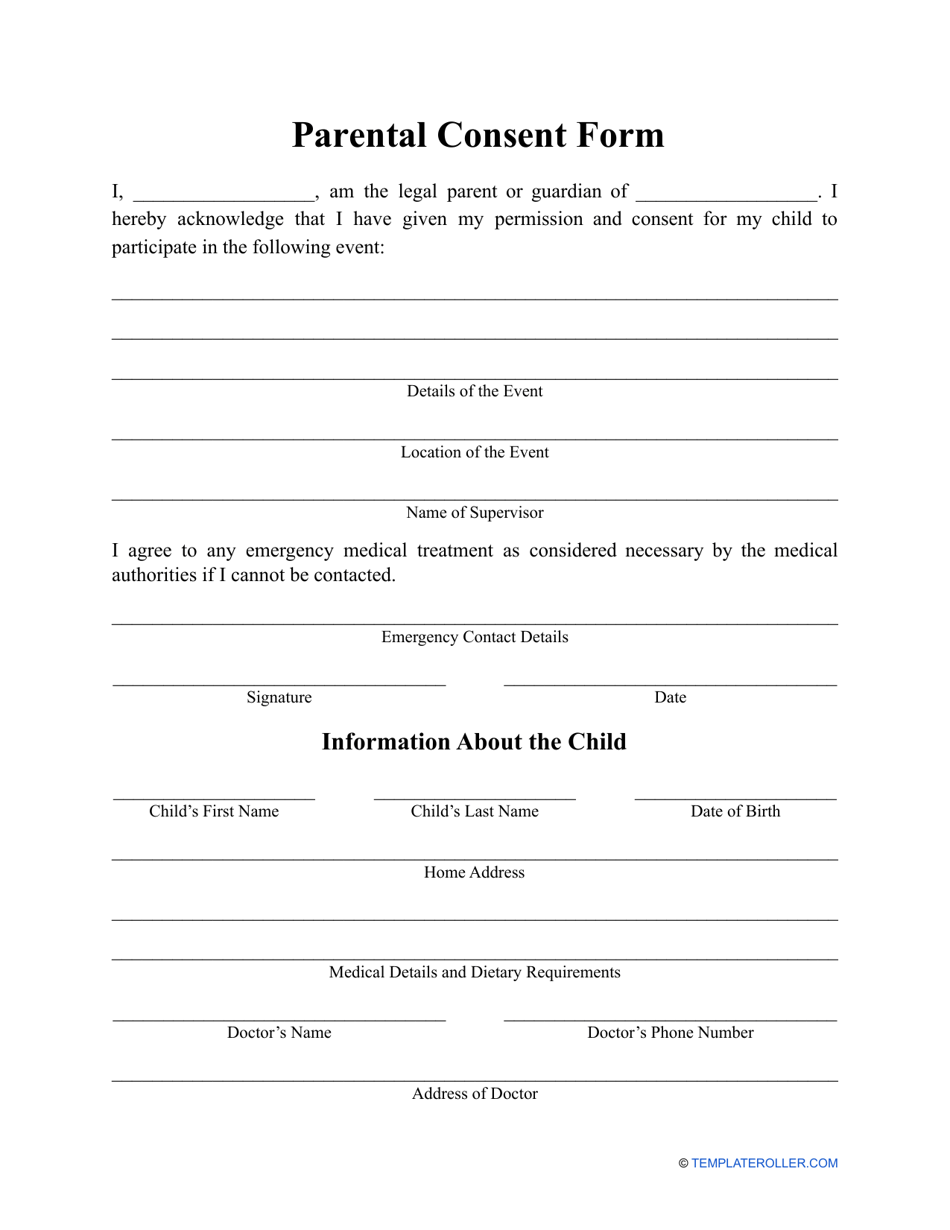 printable flu vaccine consent form template