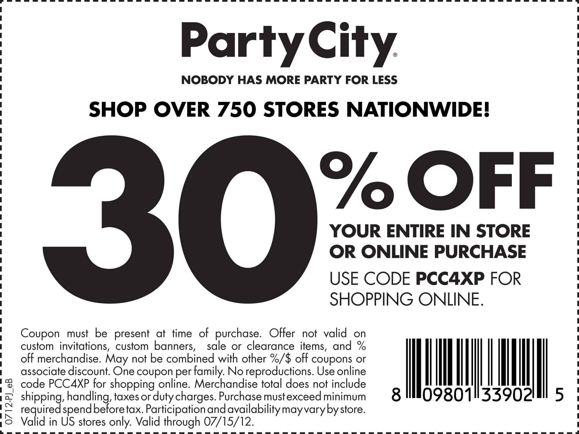 Party City Coupons 10 Off August 2024 Worksheets Library
