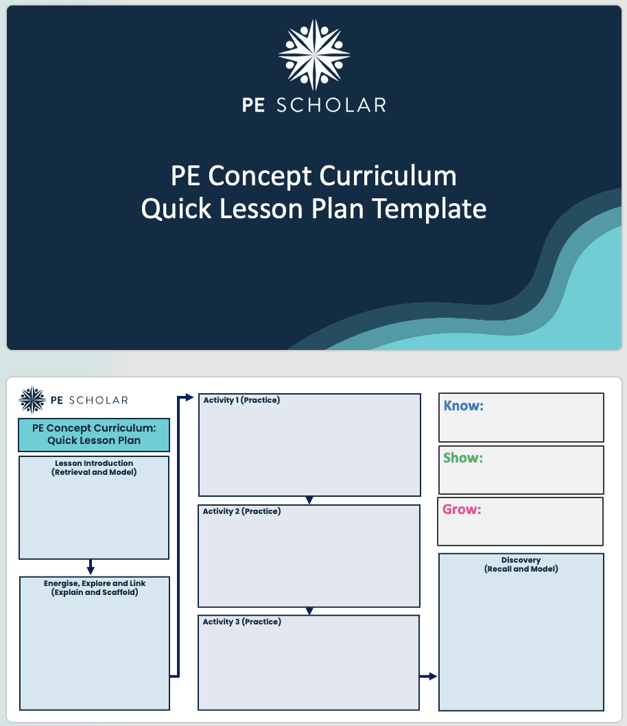 curriculum plan template