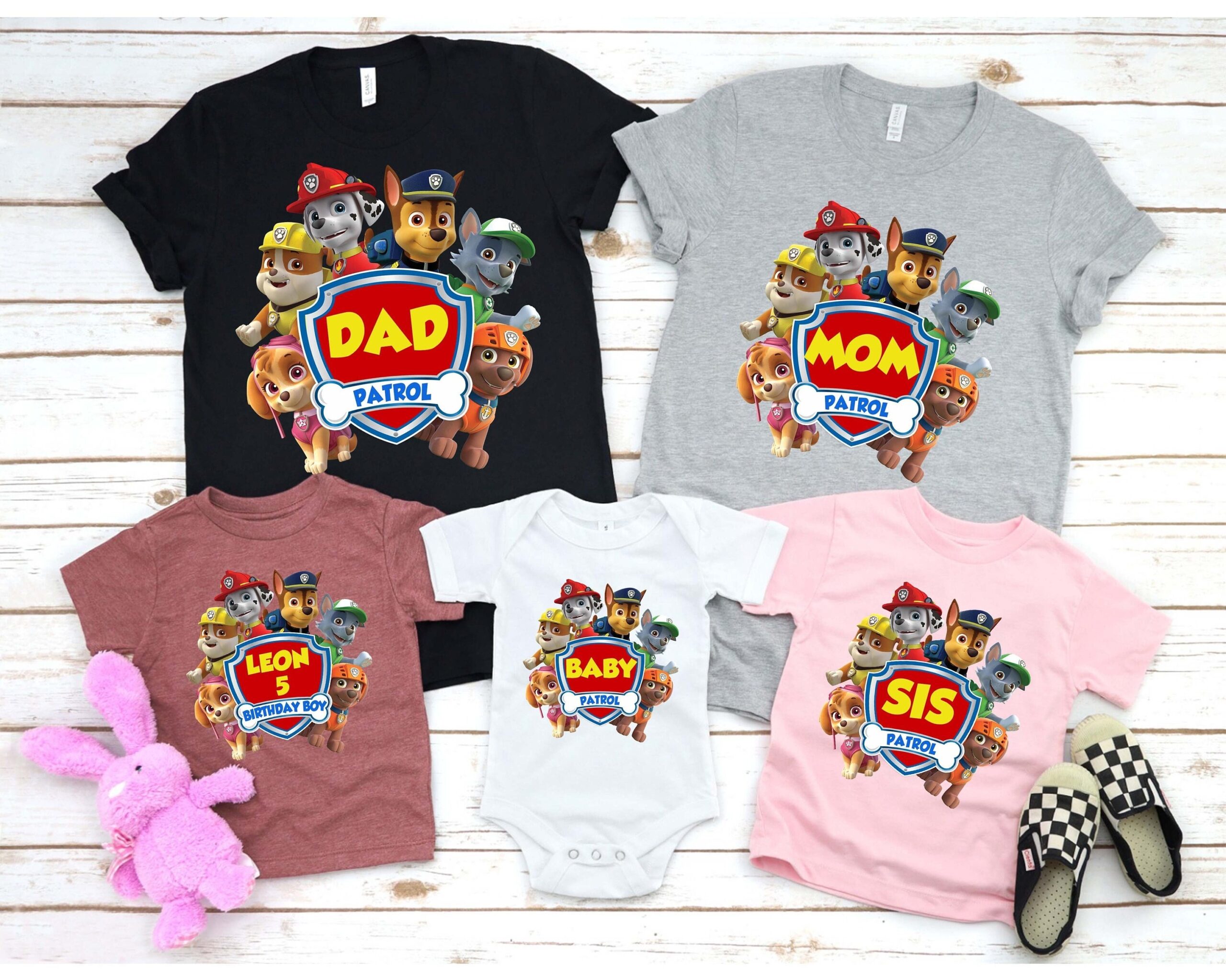 Personalized Paw Patrol Shirt Online