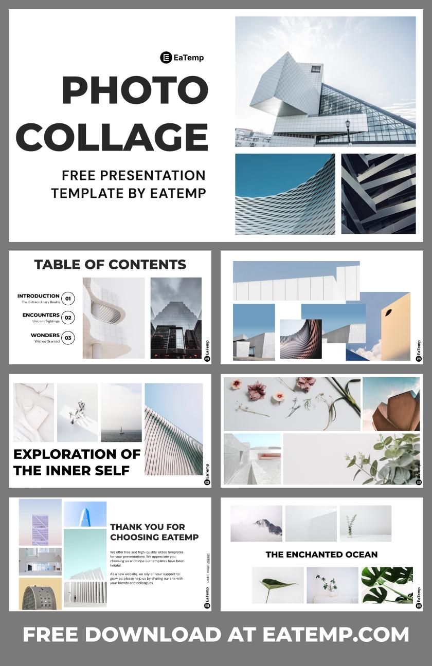 Photo Collage PowerPoint Presentation Template U0026 Google Slides Theme