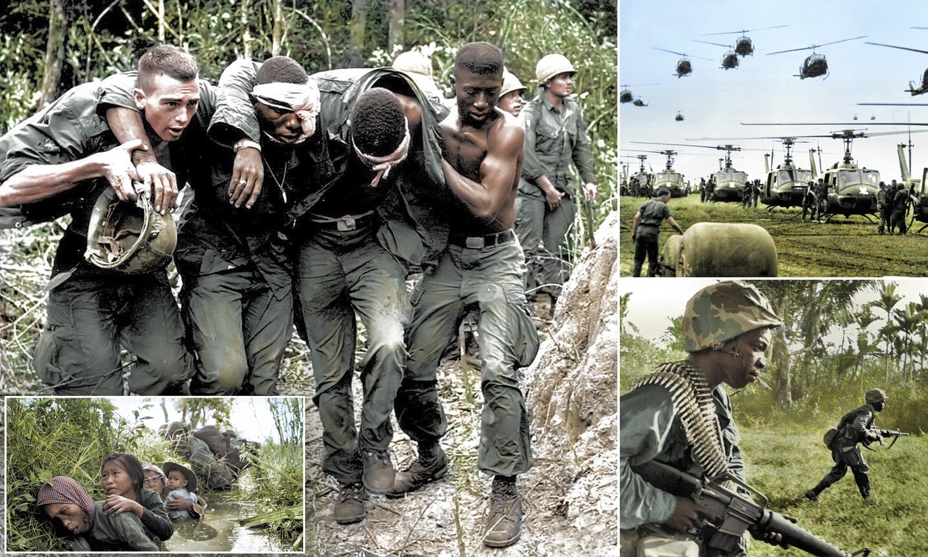 Photos Of Vietnam War Colorized By Royston Leonard Daily Mail Online