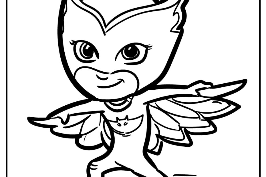 PJ Masks Coloring Pages 100 Free Printables