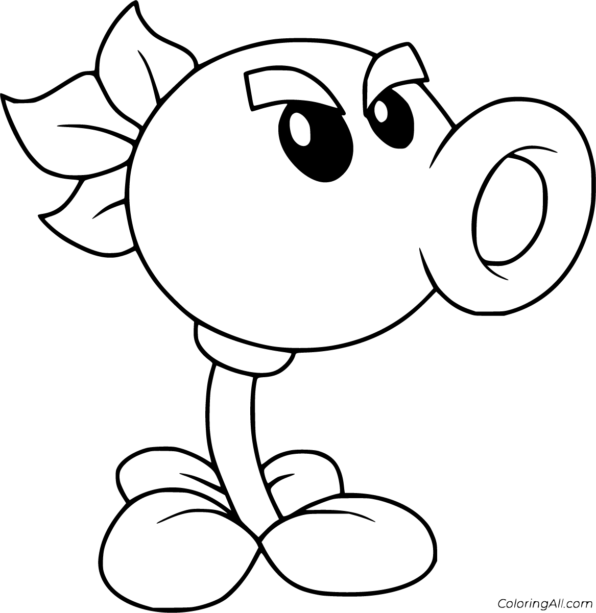 Plants Vs Zombies Coloring Pages 65 Free Printables ColoringAll