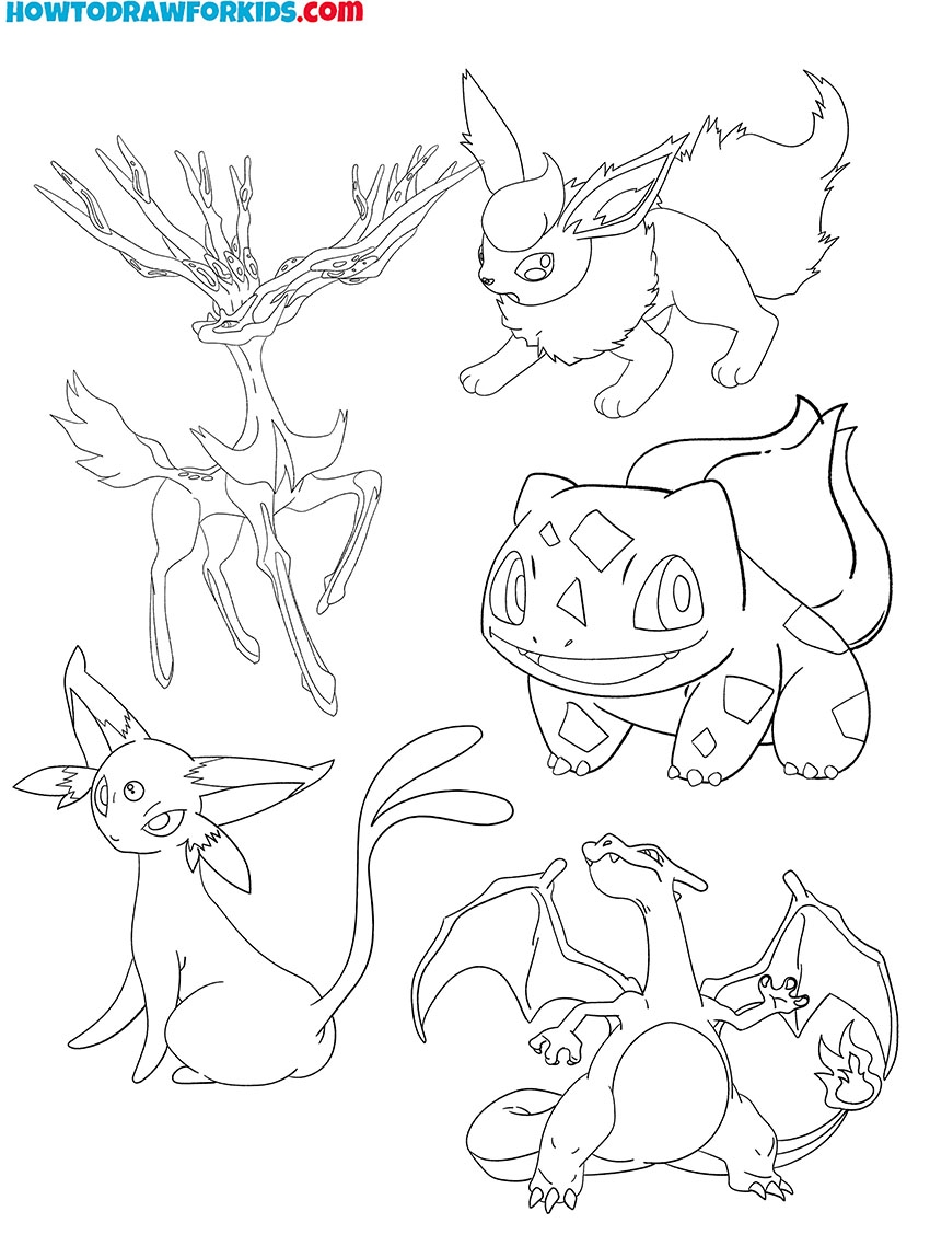 pokemon printables coloring pages