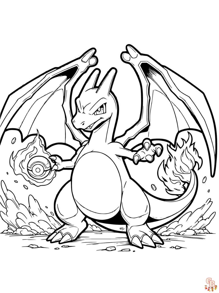 pokemon coloring printable