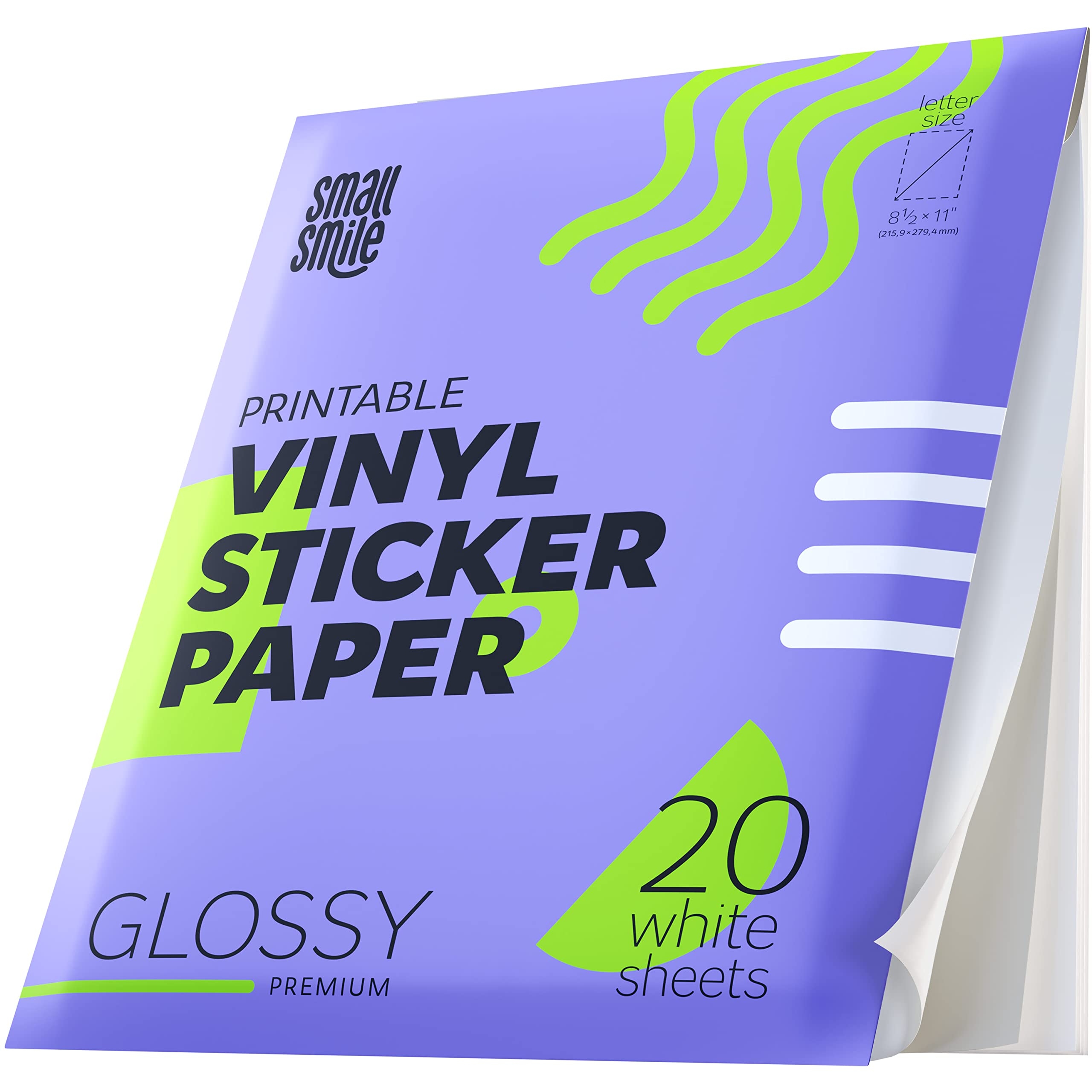 printable adhesive paper