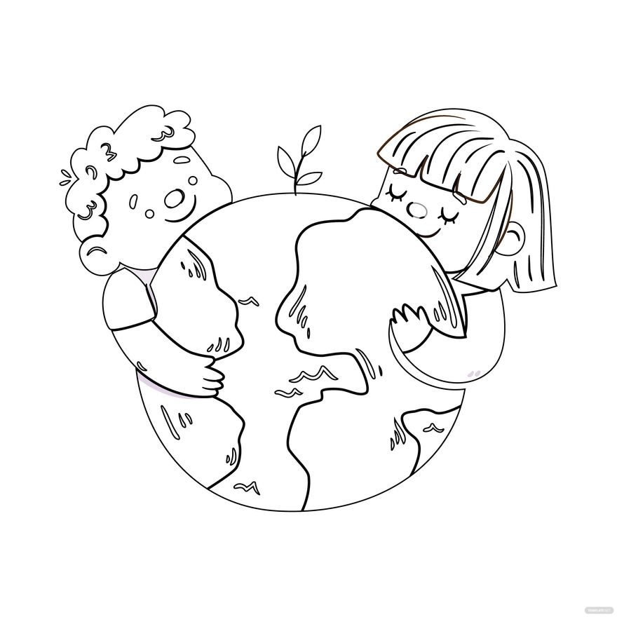 earth day printable coloring pages