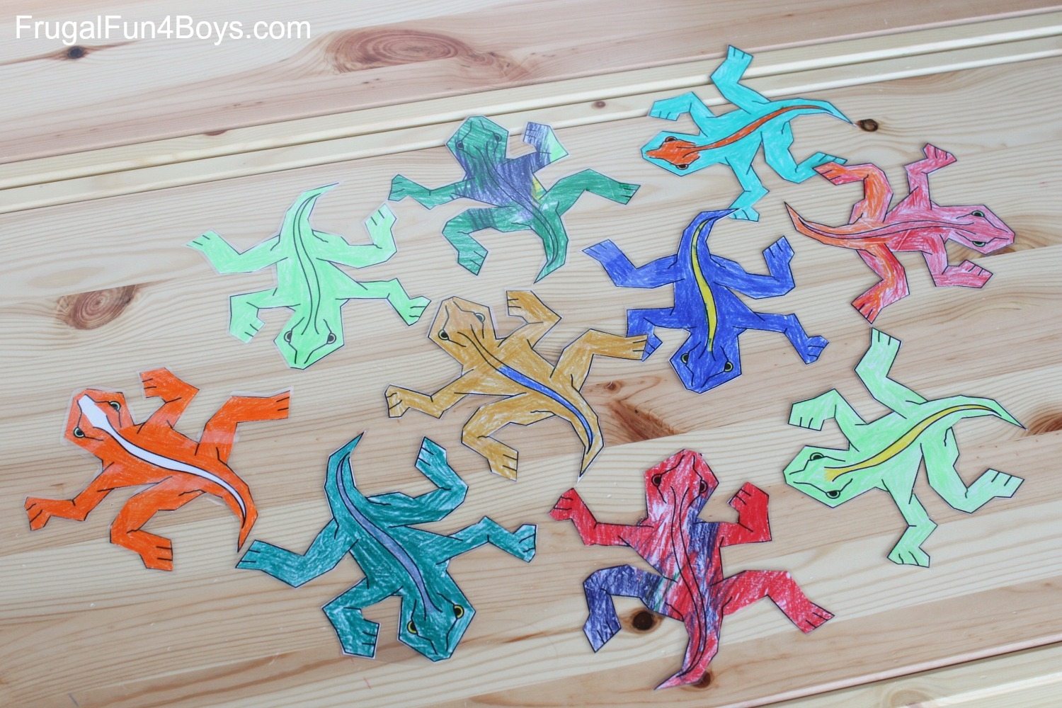 puzzle tessellation template