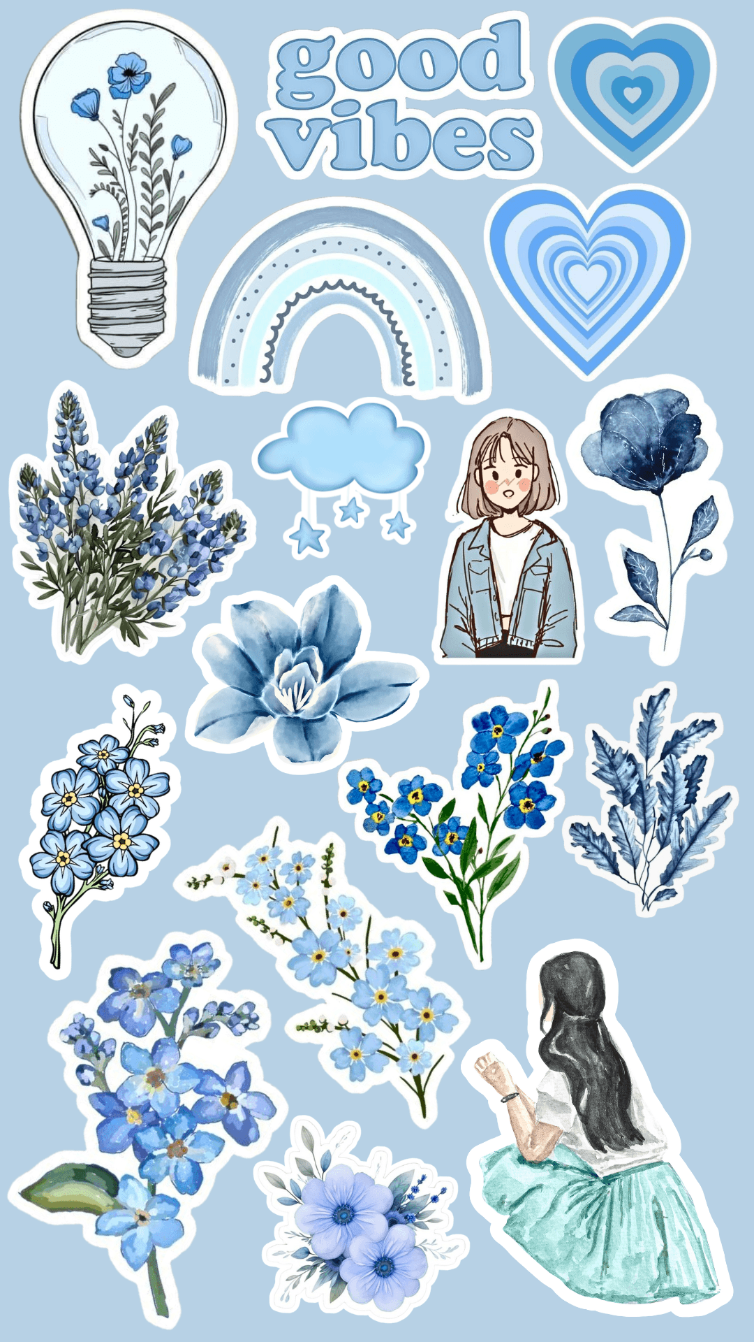 aesthetic stickers printable