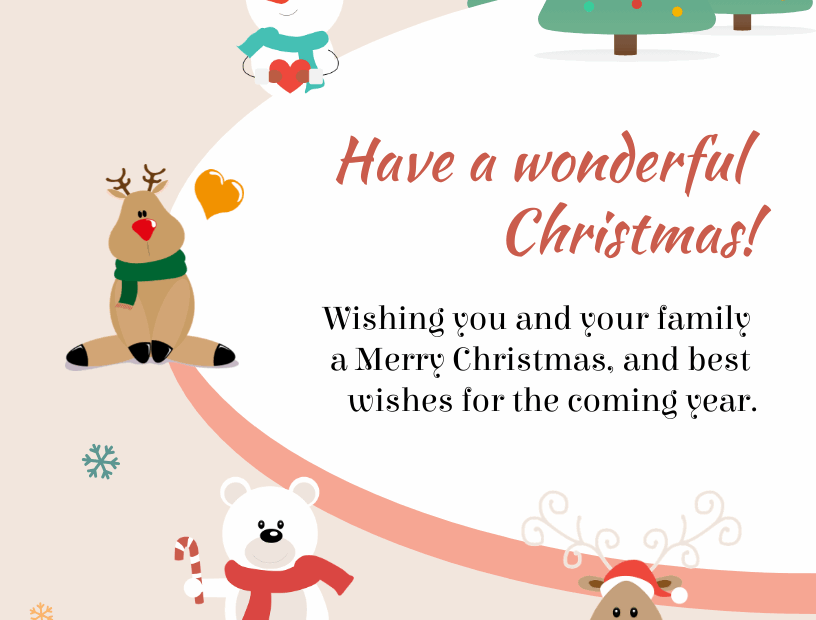 Printable Christmas Cards Venngage