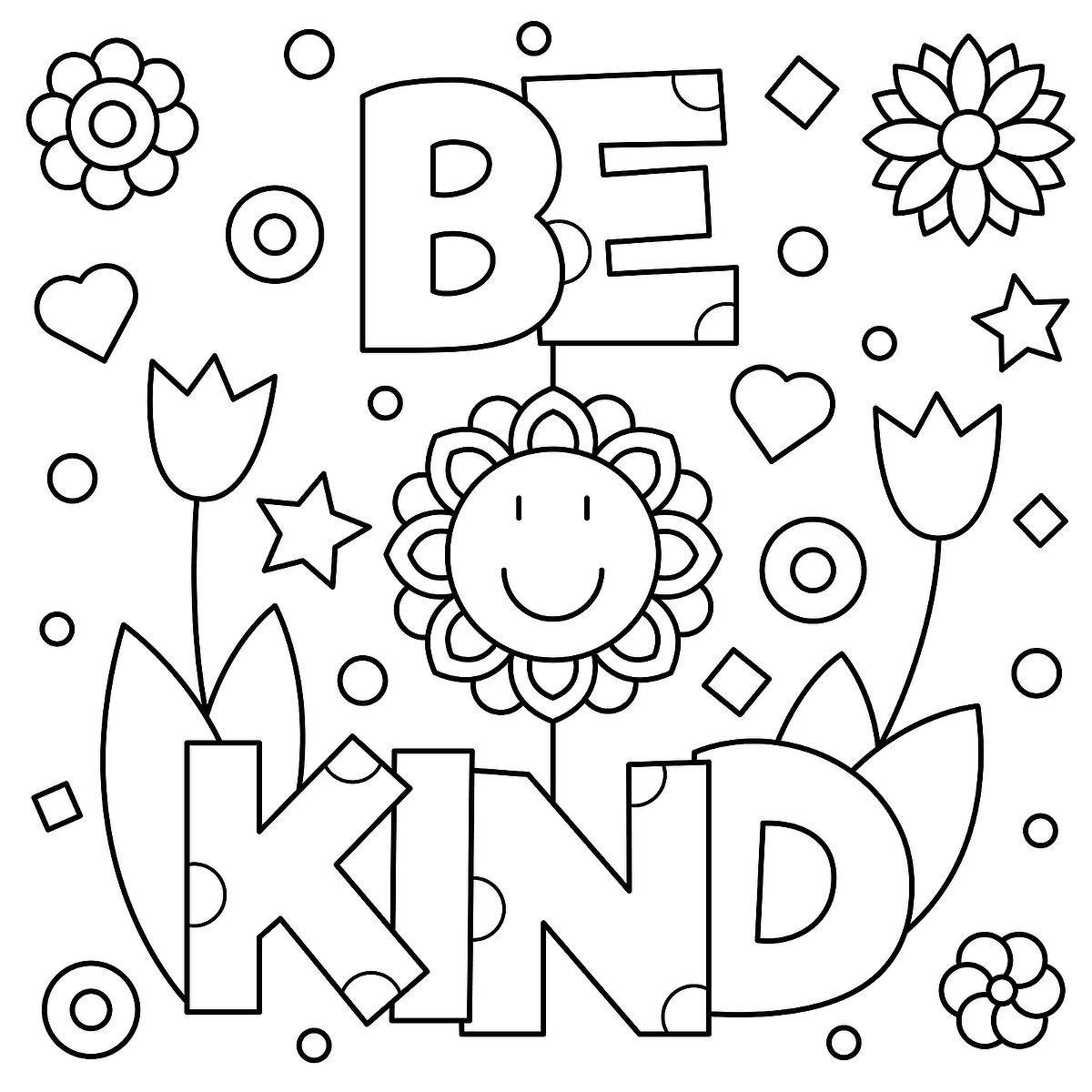 Printable Coloring Sheets For Kindergarten Top