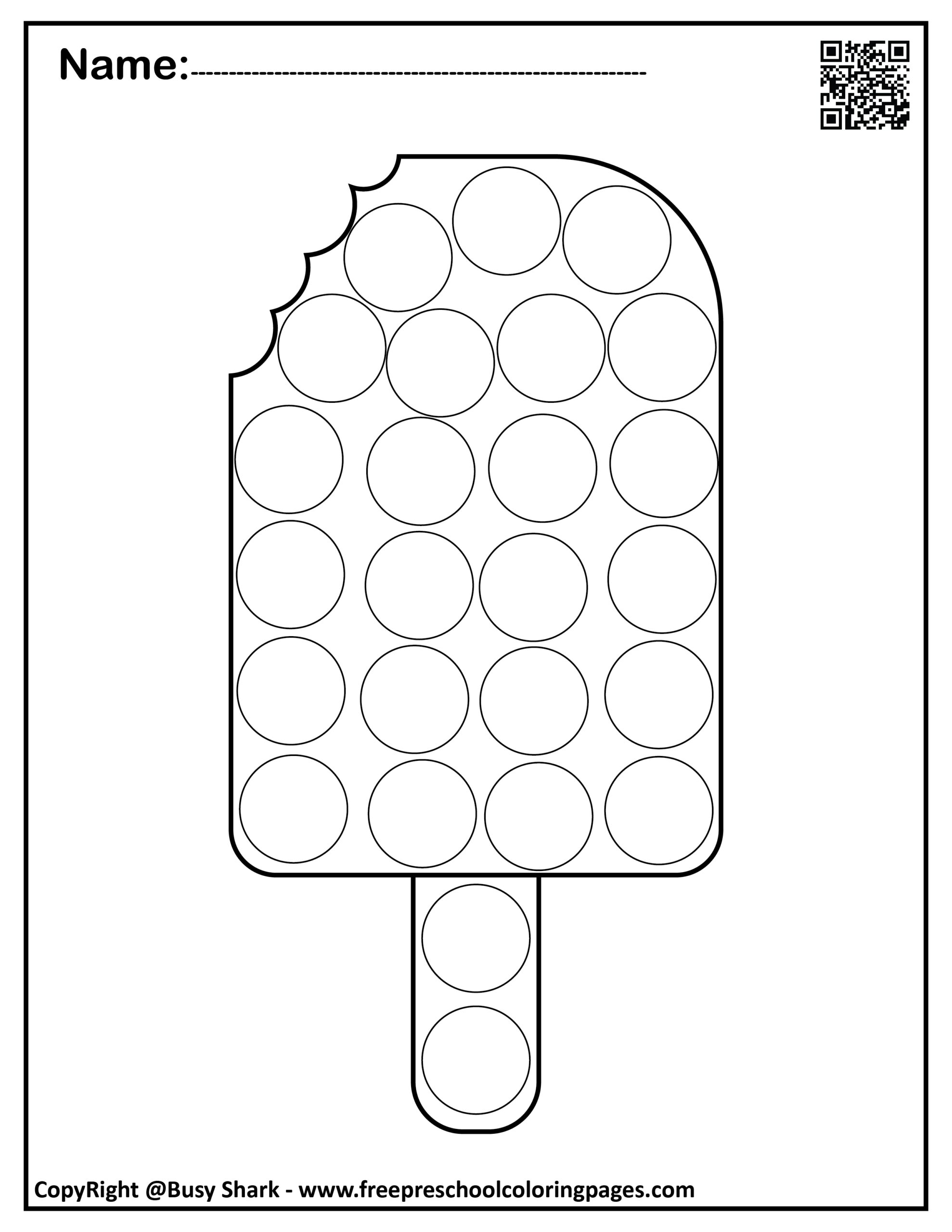 Printable Dot Art