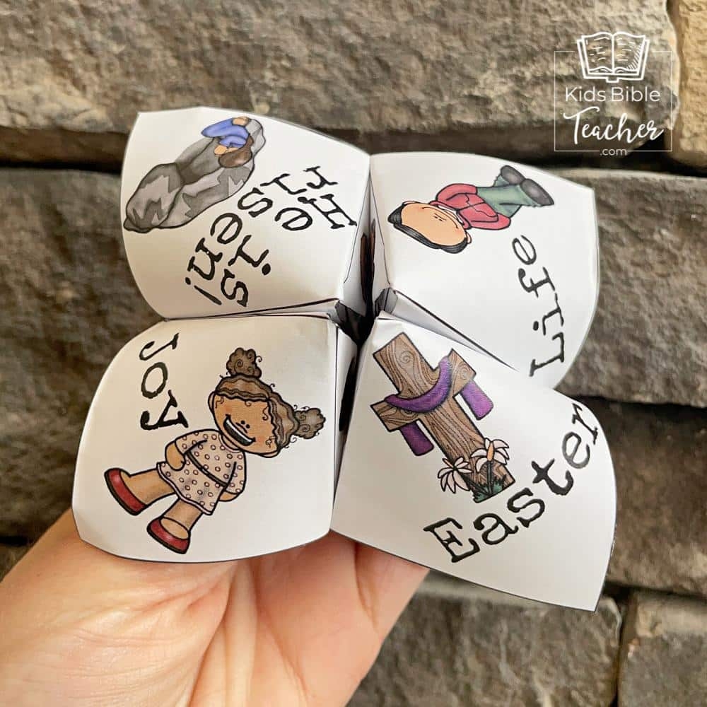 story finger puzzle template