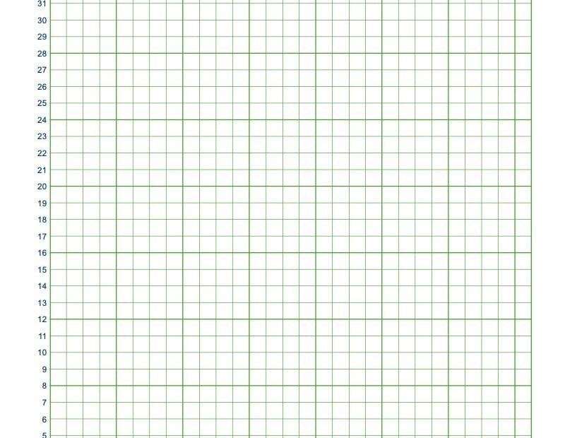 Printable Graph Paper Blank Templates