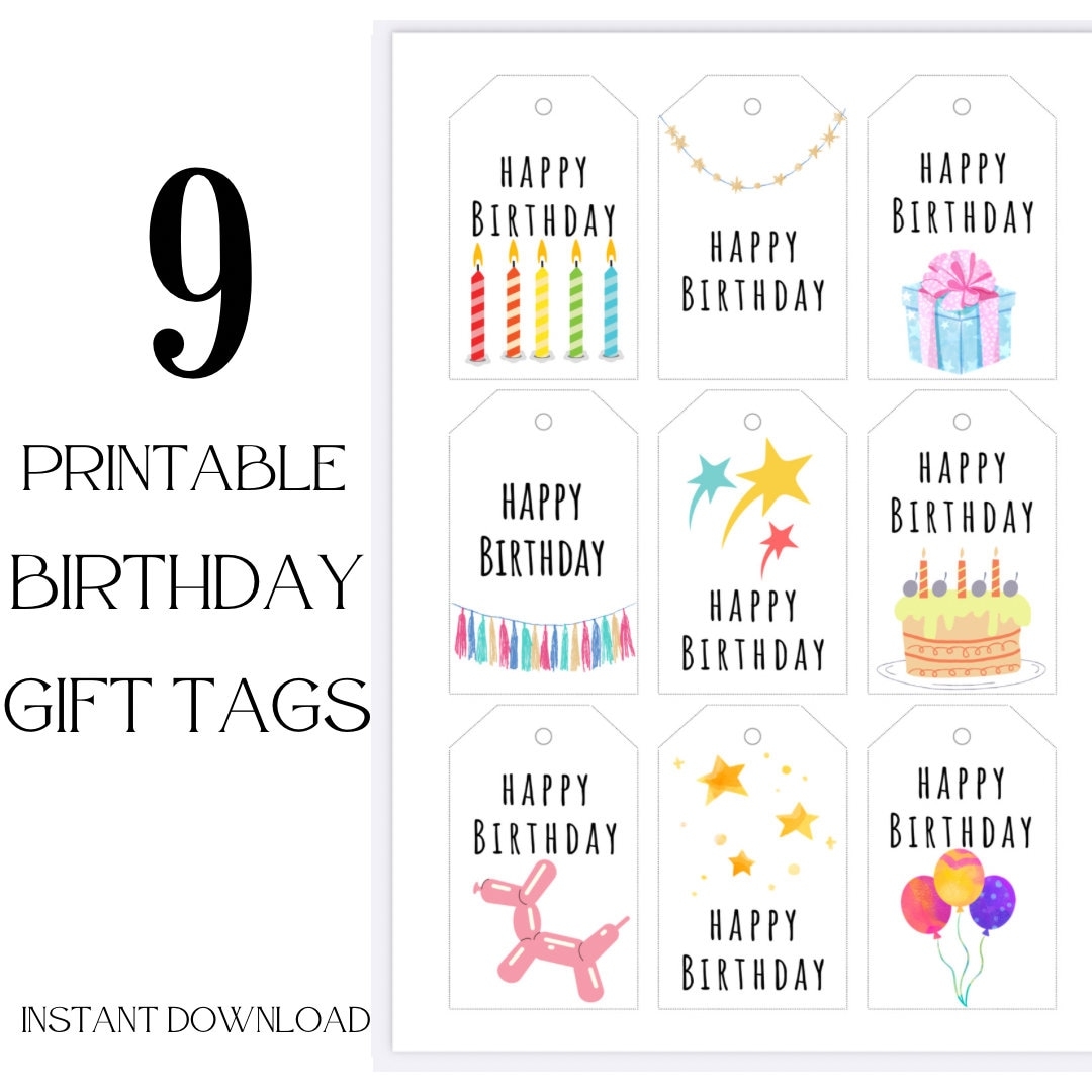 present tag printable
