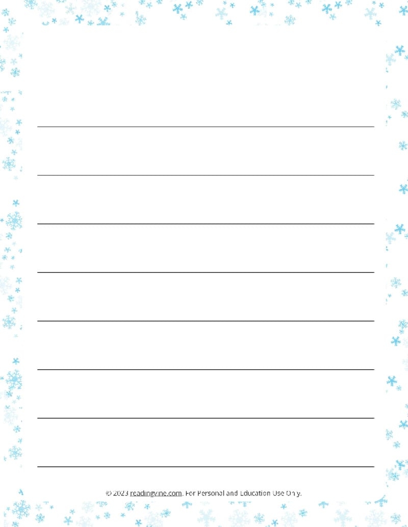 printable wide lined paper