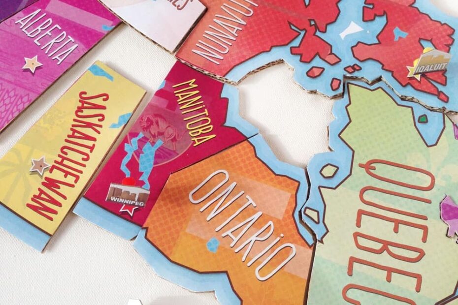 Printable Map Of Canada Puzzle Play CBC Parents