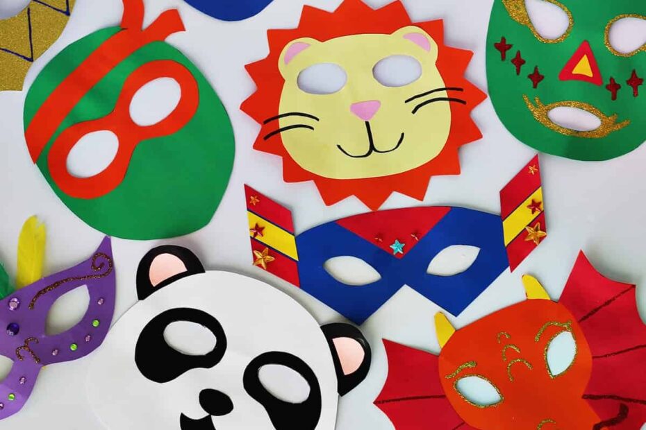 Printable Mask Template For Kids Childhood Magic