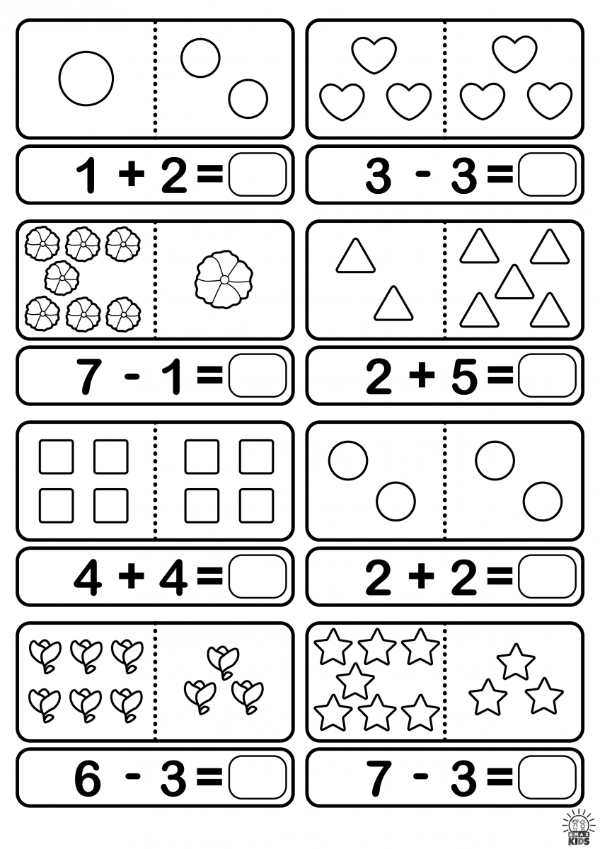 math sheet printable
