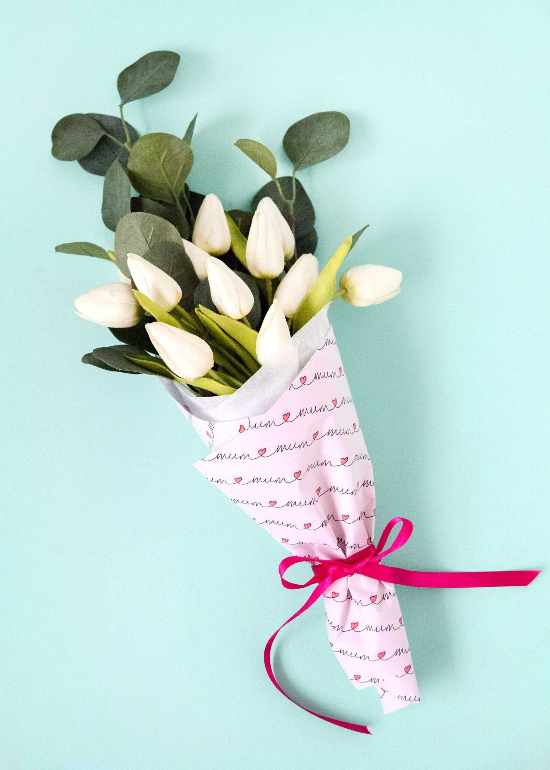 mother's day wrapping paper printable free