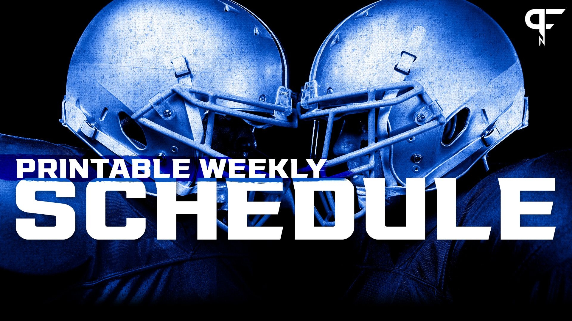 nfl schedule week 1 printable
