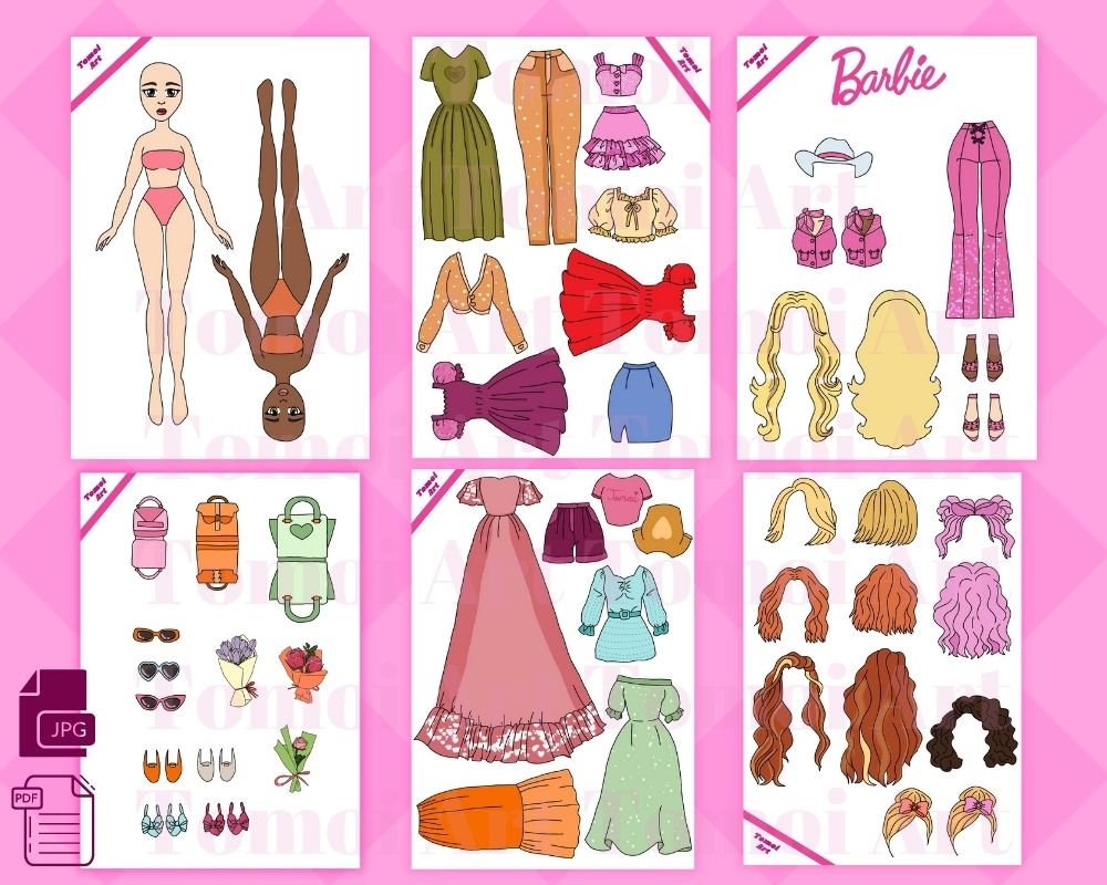 printable paper dolls for free
