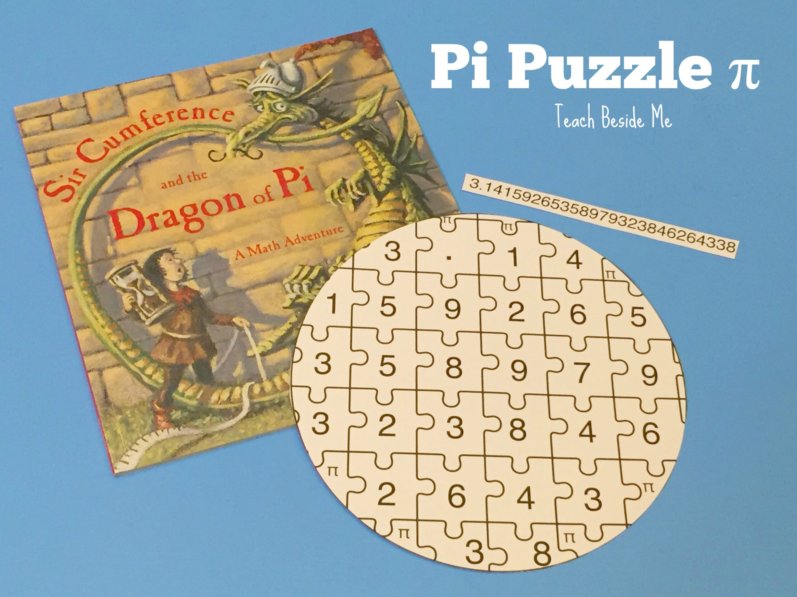 Printable Pi Puzzle For Pi Day Teach Beside Me