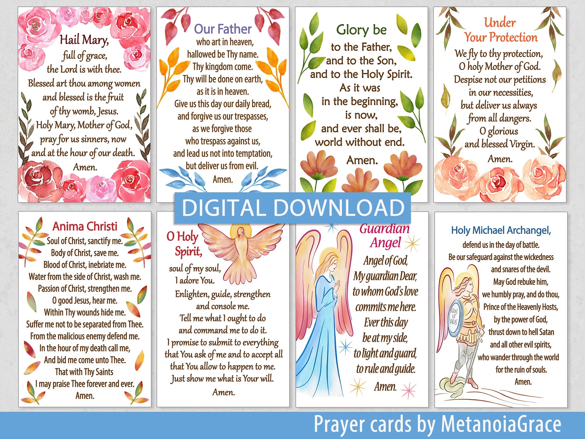 prayer cards printable