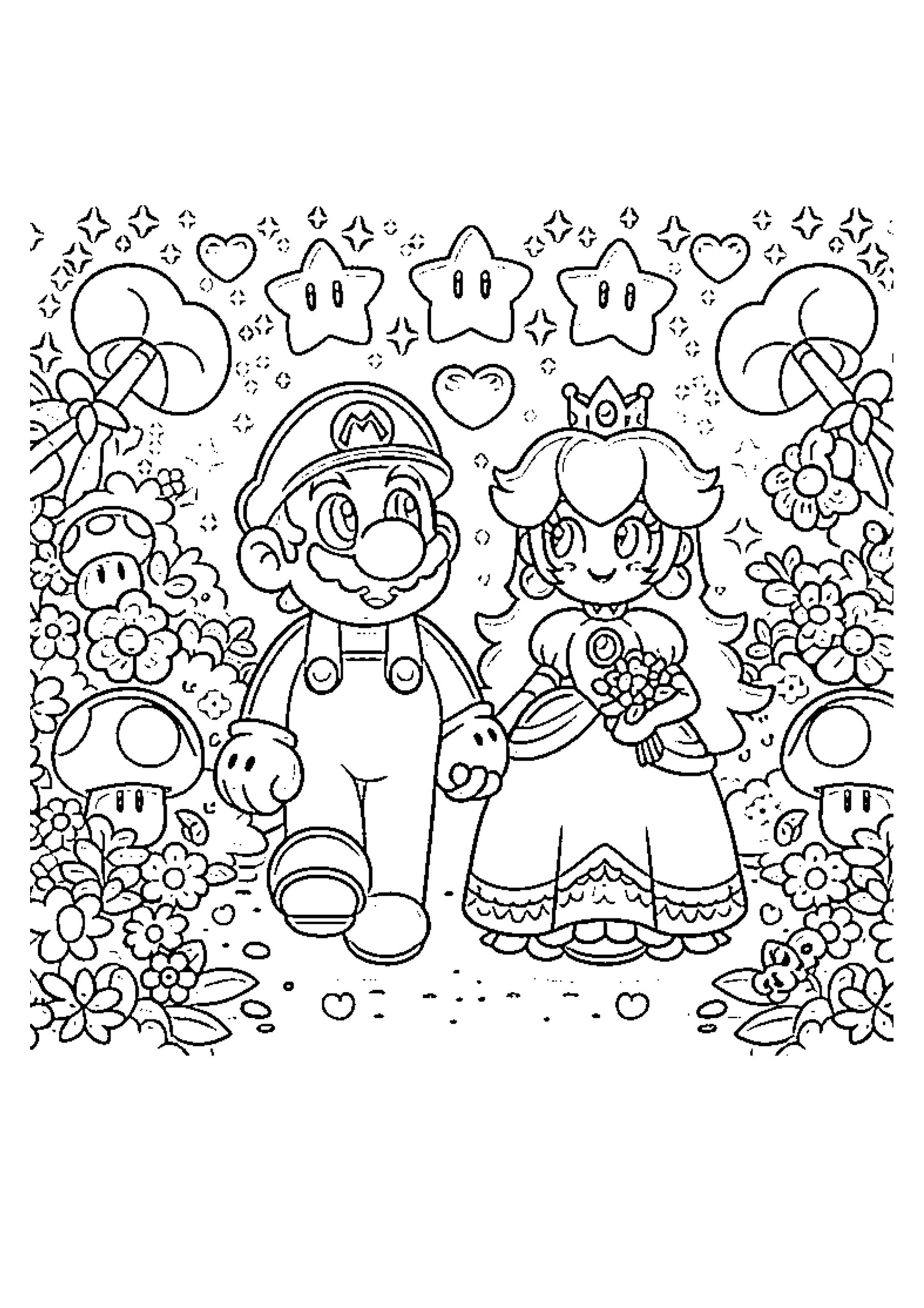 printable princess peach