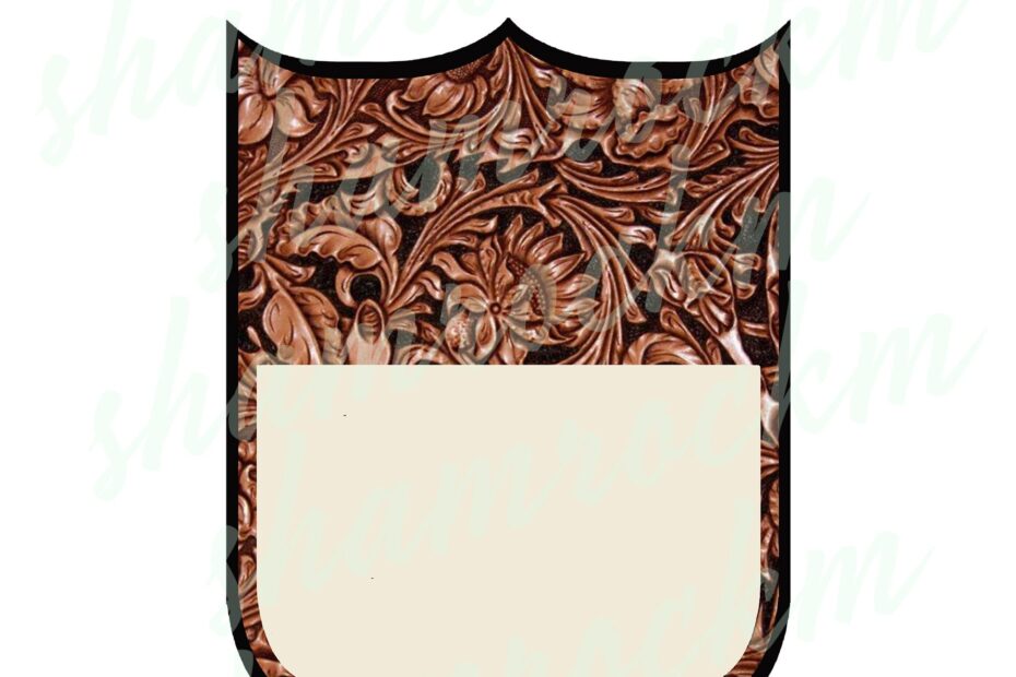 Printable Sublimation Design Rodeo Back Number In Tooled Leather Png Images With Transparent Background High Resolution 300 Dpi Etsy
