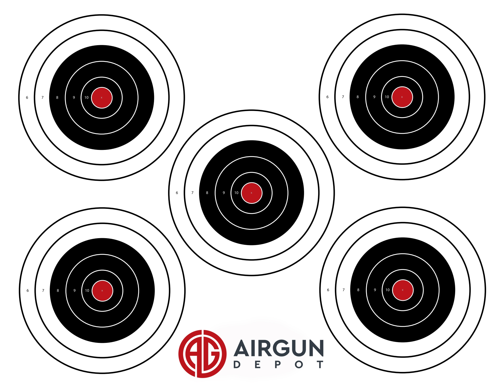 printable pistol shooting targets